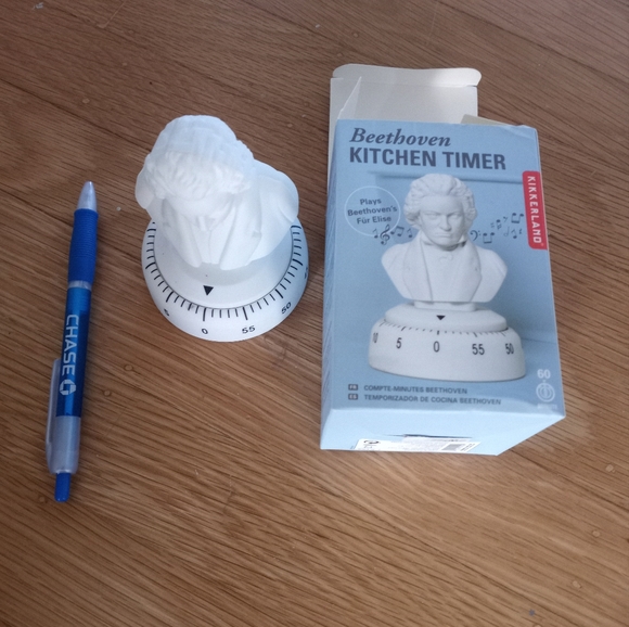 Beethoven Kitchen Timer KIKKERLAND Music Chime “Für Elise” - Picture 7 of 11